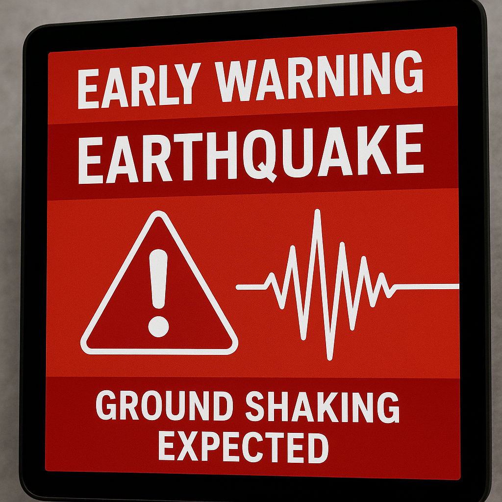 September 4 - our first early warning